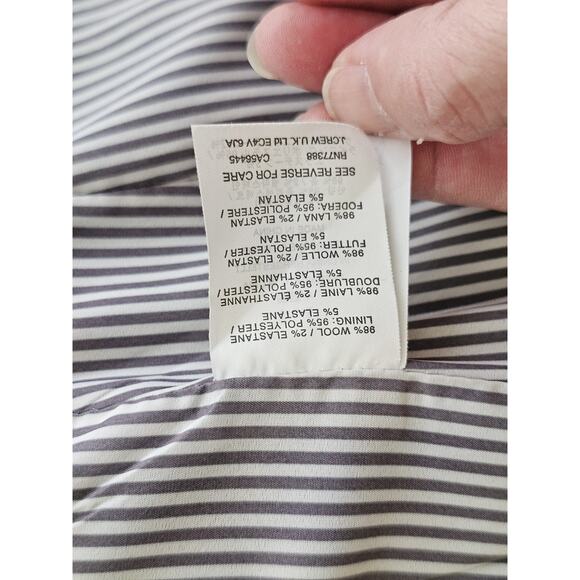 J. Crew Slim Schoolboy Wool Blend Blazer Women's Size 0 Classy Academia Preppy - Picture 8 of 12